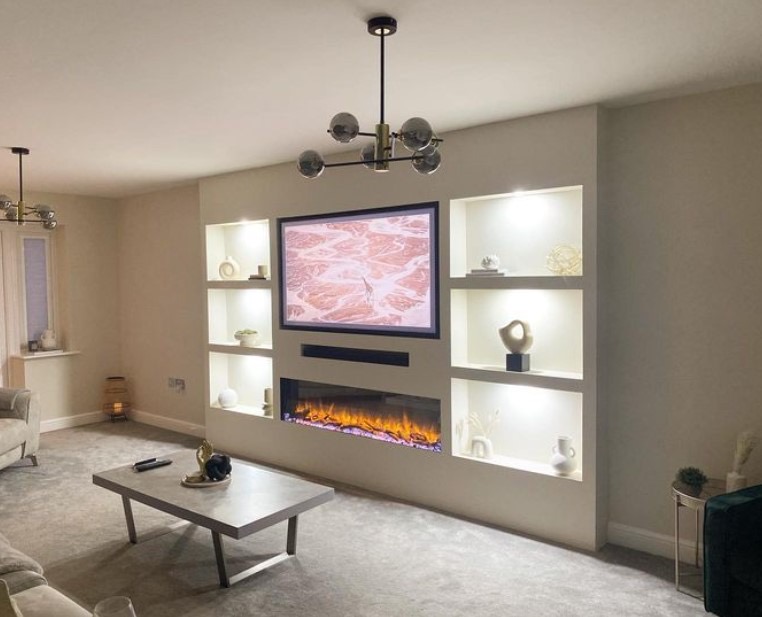 Media wall example A33